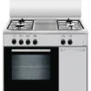 Cucina gas Glem Gas ALPHA AS854EI Inox