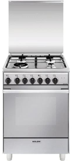 Cucina gas Glem Gas UNICA U664MI Inox