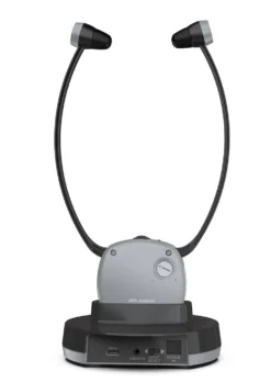 Cuffia wireless per TV Meliconi Easy con base di ricarica