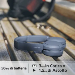 Cuffie Bluetooth Sony WHCH520L.CE7 con 360 Reality Audio e Multipoint