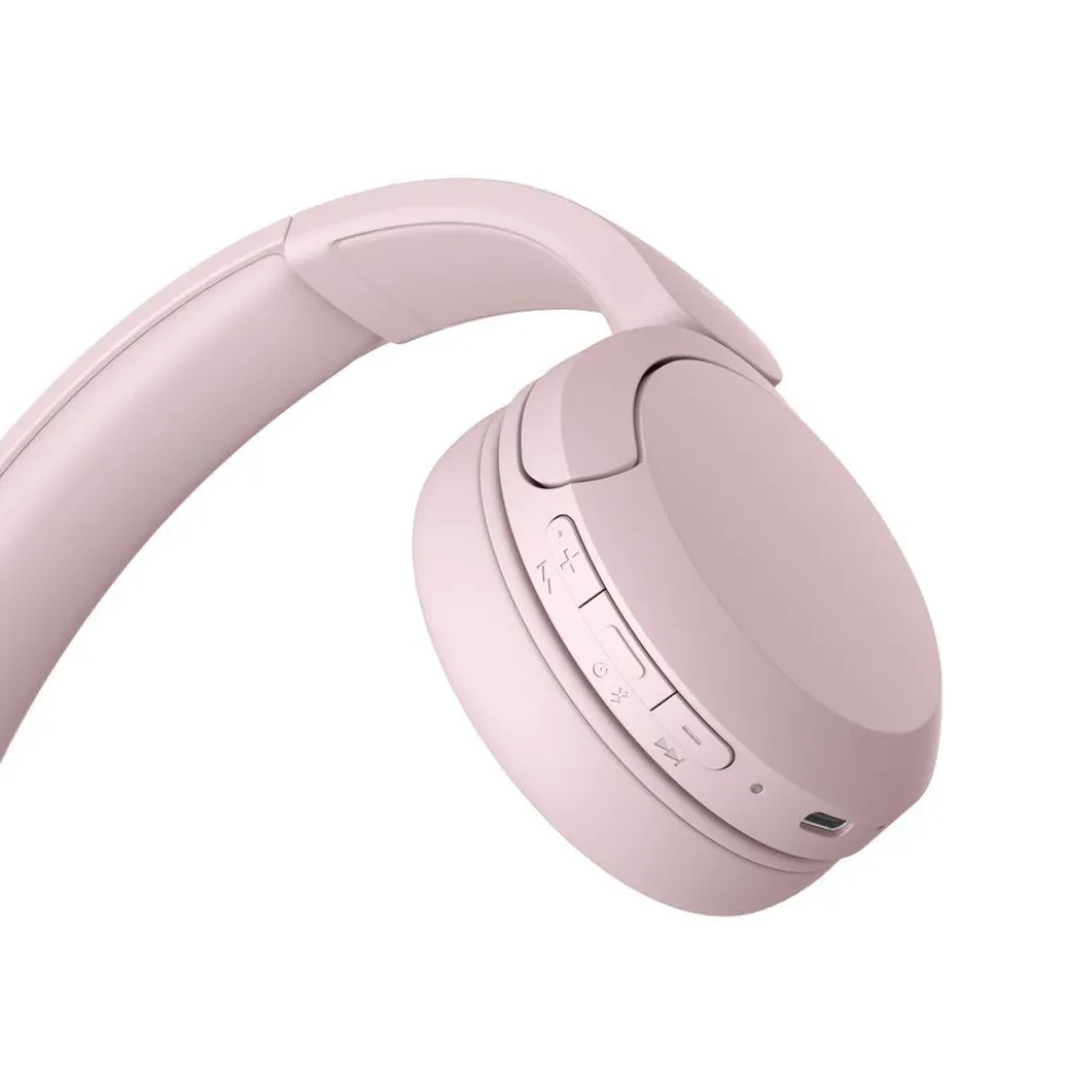 Cuffie Bluetooth Sony WHCH520P.CE7 con audio 360 Reality e Multipoint