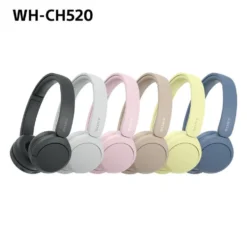 Cuffie Bluetooth Sony WHCH520P.CE7 con audio 360 Reality e Multipoint