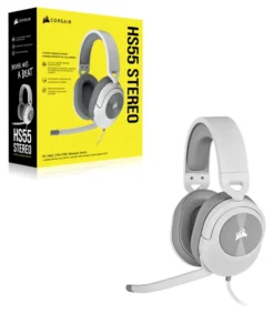 Cuffie gaming Corsair CA 9011261 EU HS SERIE HS55 Stereo Wired White e