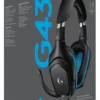 Cuffie gaming Logitech 981 000770 G SERIES G432 7.1 Black e Blue