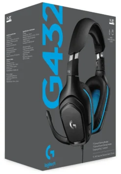 Cuffie gaming Logitech 981 000770 G SERIES G432 7.1 Black e Blue