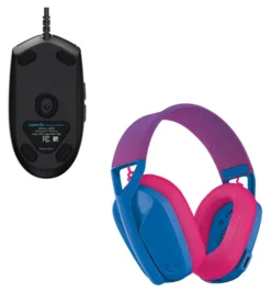 Cuffie gaming Logitech 991 000528 G SERIES Bundle G435 Lightspeed + Mo