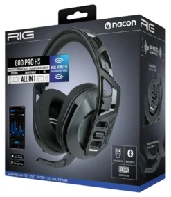 Cuffie gaming Nacon RIG600PROHS RIG 600 PRO HS Black