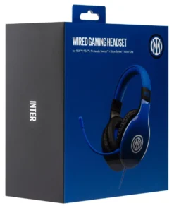Cuffie gaming Qubick ACMU0211 MULTIPIATTAFORMA FC Inter Snake Black e