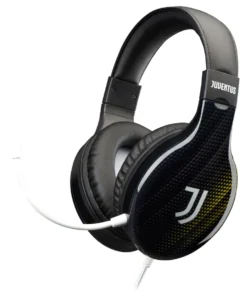 Cuffie gaming Qubick CGP50011 MULTIPIATTAFORMA Juventus Black e White
