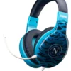 Cuffie gaming Qubick CGP50010 MULTIPIATTAFORMA SSC Napoli Waves Blue