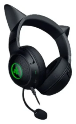 Cuffie gaming Razer RZ04 04730100 R3M1 KRAKEN Kitty V2 Black