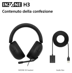 Cuffie gaming Sony MDRG300B CE7 INZONE H3 Black