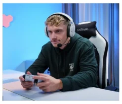 Cuffie gaming Trust 25978 GXT 499 Forta White