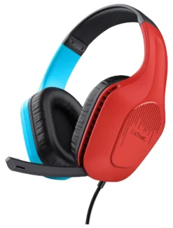 Cuffie gaming Trust 25423 GXT Zirox Blue e Red