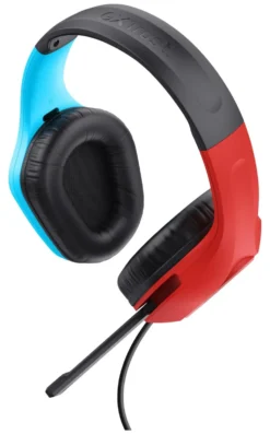 Cuffie gaming Trust 25423 GXT Zirox Blue e Red