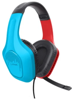 Cuffie gaming Trust 25423 GXT Zirox Blue e Red