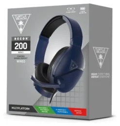 Cuffie gaming Turtle Beach TBS 6310 02 RECON 200 Gen 2 Midnight blue