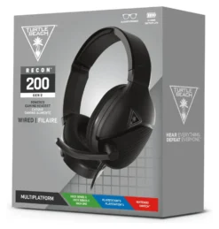 Cuffie gaming Turtle Beach TBS 6300 02 RECON 200 Gen 2 Black
