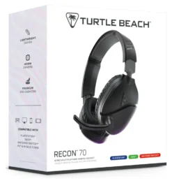 Cuffie gaming Turtle Beach TBS 3001 05 RECON 70 Black