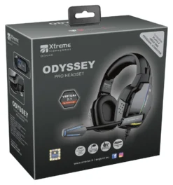 Cuffie gaming Xtreme 90440 ODYSSEY Virtual Surround 7.1 Black