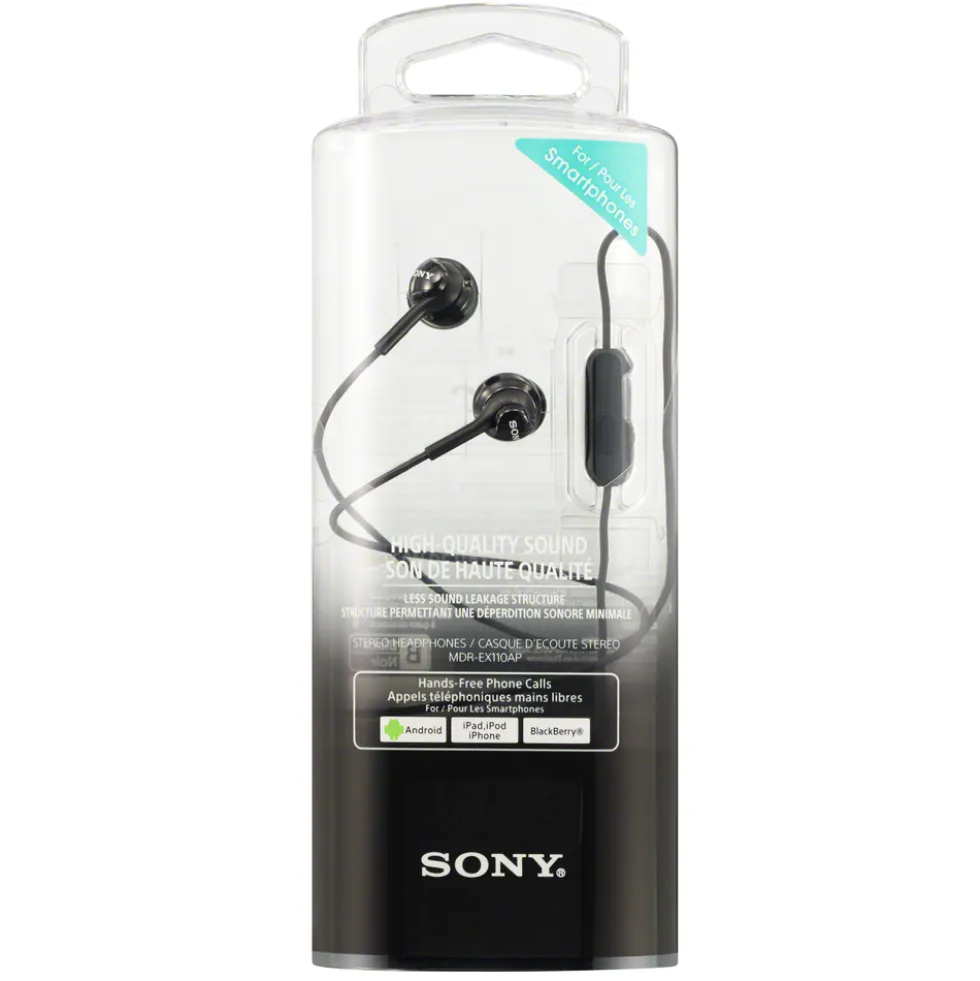 Cuffie in-ear Sony MDREX110APB.CE7 con microfono
