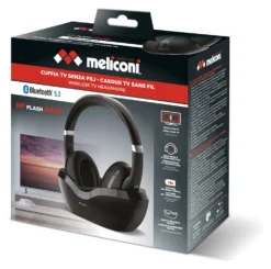 Cuffie Meliconi 497338 HP SERIE Flash Base Black