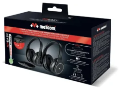 Cuffie Meliconi 19078 HP SERIES Bundle Easy Digital Black