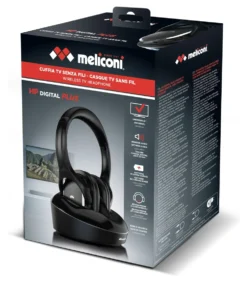 Cuffie Meliconi 497335 HP SERIES Digital Plus Black