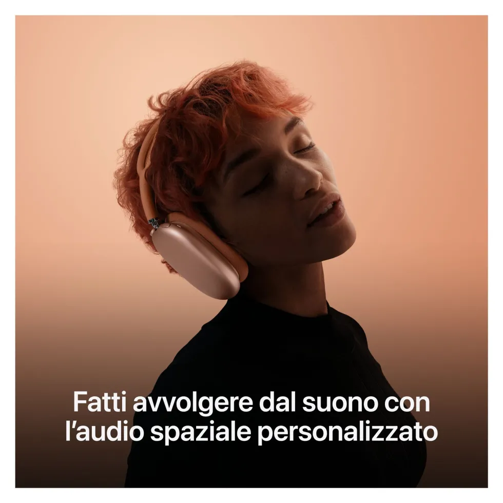 Cuffie microfono bluetooth Apple MWW73ZM A AIRPODS MAX Orange
