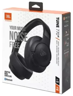 Cuffie microfono bluetooth Jbl JBLT770NCBLK TUNE 770NC Black