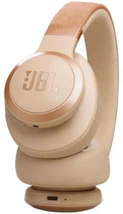 Cuffie microfono bluetooth Jbl JBLLIVE770NCSAT LIVE 770NC Pink