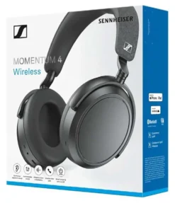 Cuffie microfono bluetooth Sennheiser 509266 MOMENTUM 4 Wireless Black