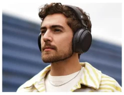 Cuffie microfono bluetooth Sennheiser 509266 MOMENTUM 4 Wireless Black