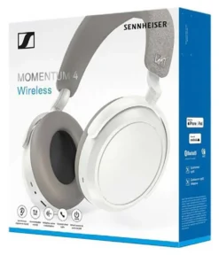 Cuffie microfono bluetooth Sennheiser 509267 MOMENTUM 4 Wireless White