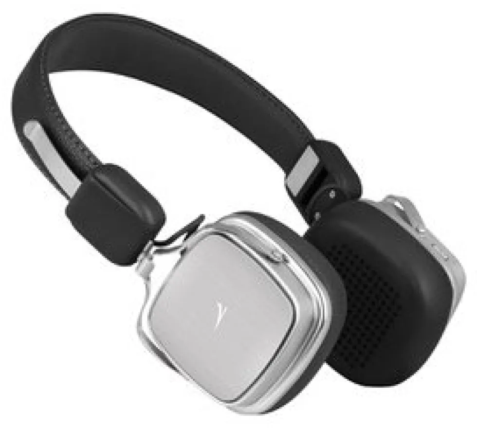 Cuffie microfono bluetooth Trevi HE800AB00 DJ GROOVE Black e Silver