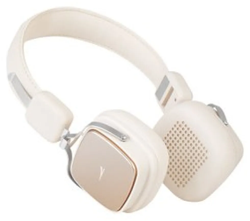 Cuffie microfono bluetooth Trevi HE800AB16 DJ GROOVE Beige