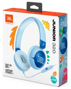 Cuffie microfono filo Jbl JBLJR320BLU JUNIOR 320 Blue