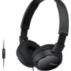 Cuffie microfono filo Sony MDRZX110APB CE7 SERIE ZX Pieghevole Black