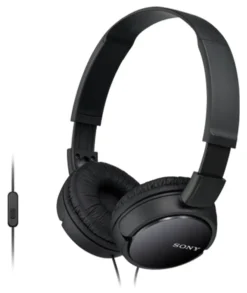 Cuffie microfono filo Sony MDRZX110APB CE7 SERIE ZX Pieghevole Black