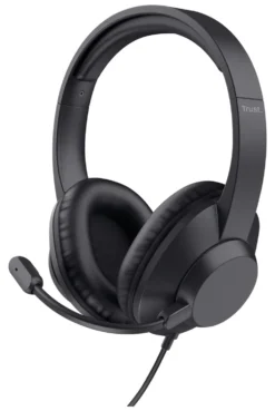 Cuffie microfono filo Trust 25461 Ayda Max USB Black