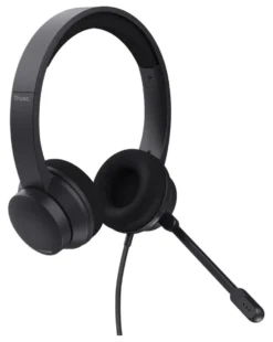 Cuffie microfono filo Trust 25089 Ayda Black