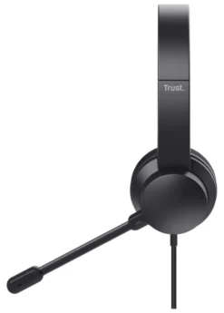 Cuffie microfono filo Trust 25089 Ayda Black