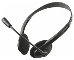 Cuffie microfono filo Trust 21665 PRIMO Chat Headset Black