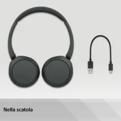 Cuffie on ear Sony WHCH520B con 360 Reality Audio e Multipoint