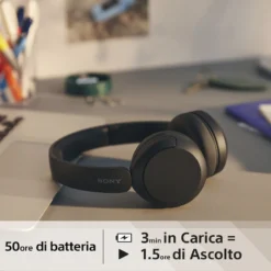 Cuffie on ear Sony WHCH520B con 360 Reality Audio e Multipoint