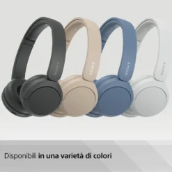 Cuffie on ear Sony WHCH520B con 360 Reality Audio e Multipoint