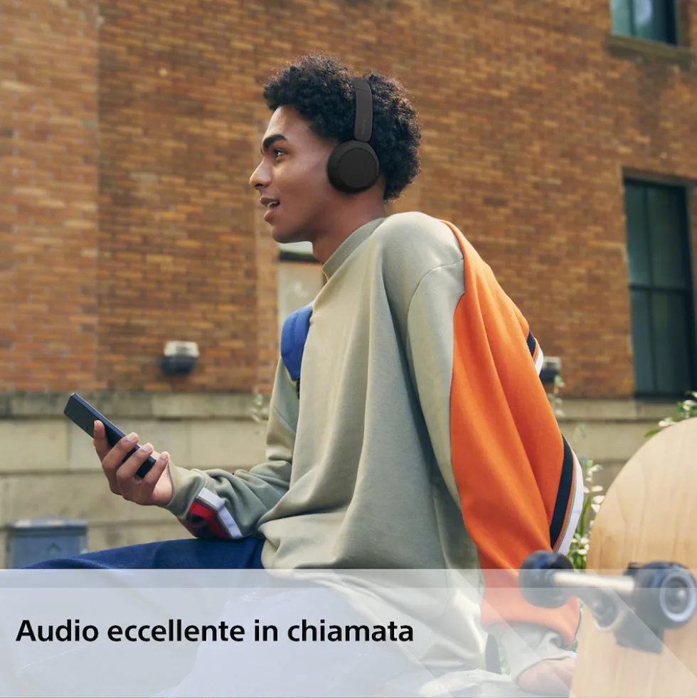 Cuffie on ear Sony WHCH520B con 360 Reality Audio e Multipoint