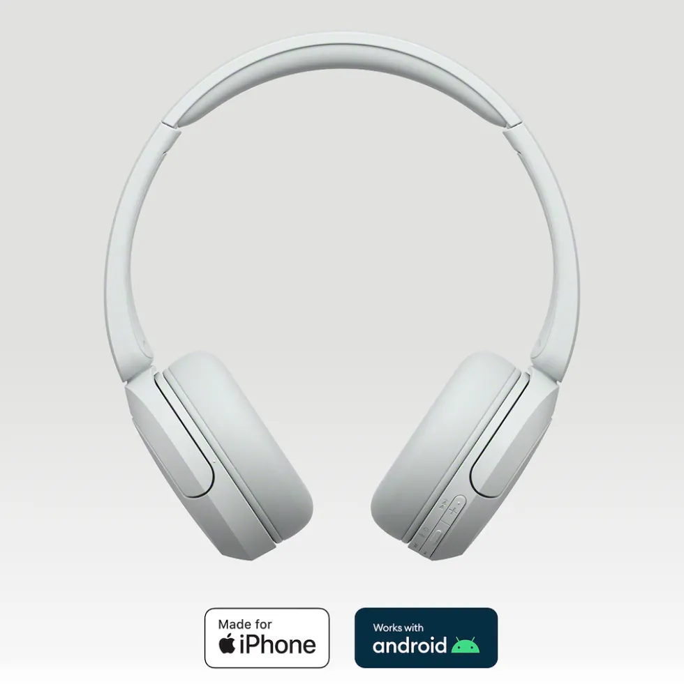 Cuffie on ear Sony WHCH520W.CE7 con audio 360 Reality