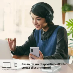 Cuffie Sony WHCH720NB Bluetooth con Dual Noise Cancelling e audio 360 Reality