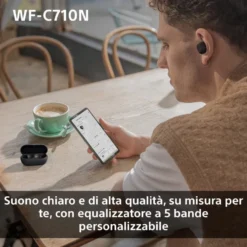 Cuffie true wireless Sony WFC710NW con eliminazione del rumore
